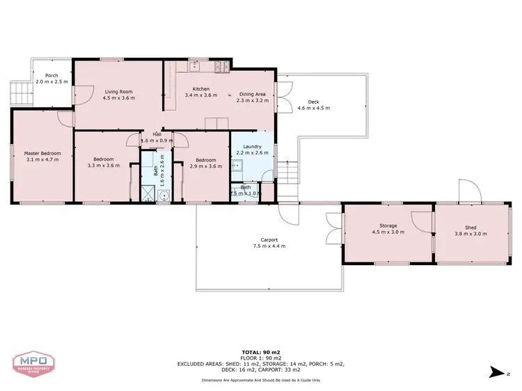 Floorplan of Homely house listing, 45 Atherton Street, Mareeba QLD 4880