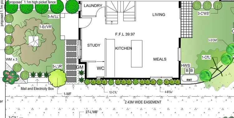 Floorplan of Homely townhouse listing, 1/30 Shepherd Street, Braybrook VIC 3019