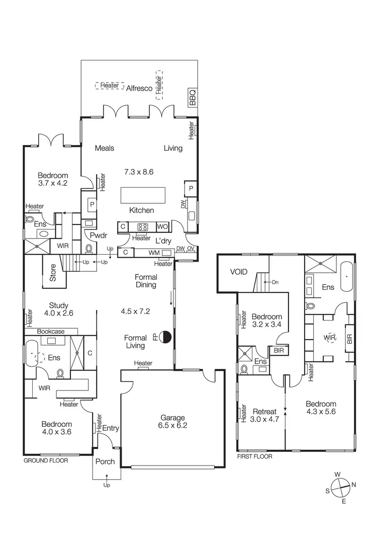 Floorplan of Homely house listing, 17 Letchworth Avenue, Brighton East VIC 3187
