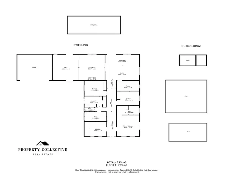 Floorplan of Homely house listing, 124 Stanley Road, Beechworth VIC 3747