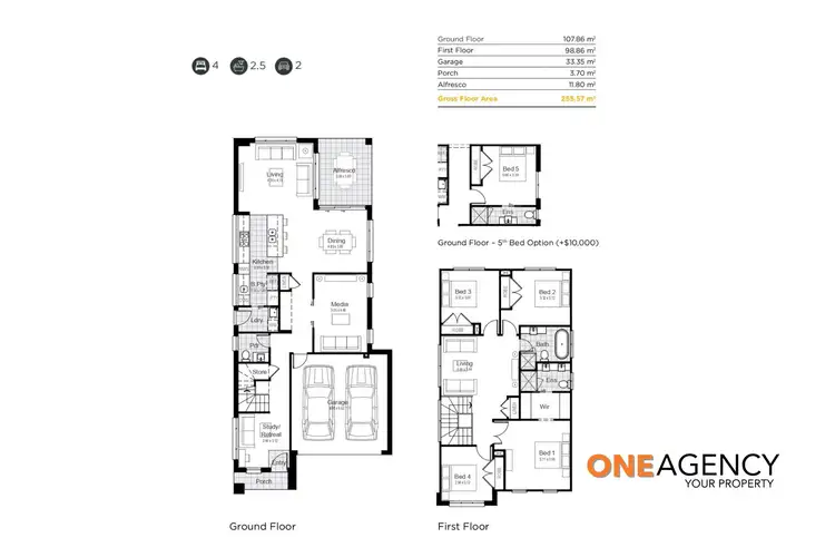Floorplan of Homely house listing, 2 Proposed Road, Grantham Farm NSW 2765