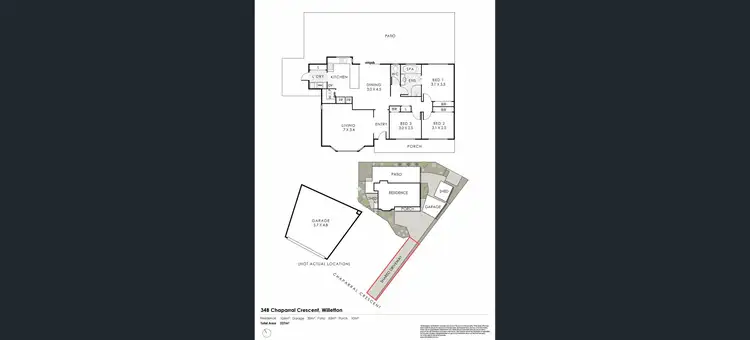Floorplan of Homely house listing, 34B Chaparral Crescent, Willetton WA 6155