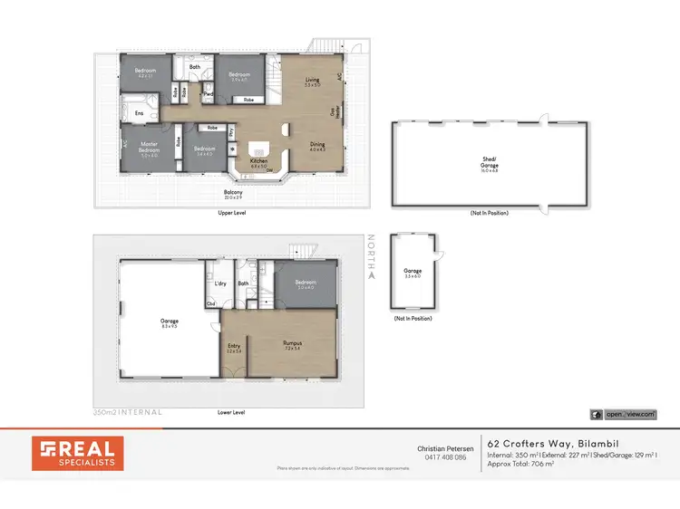 Floorplan of Homely rural property listing, 62 Crofters Way, Bilambil NSW 2486