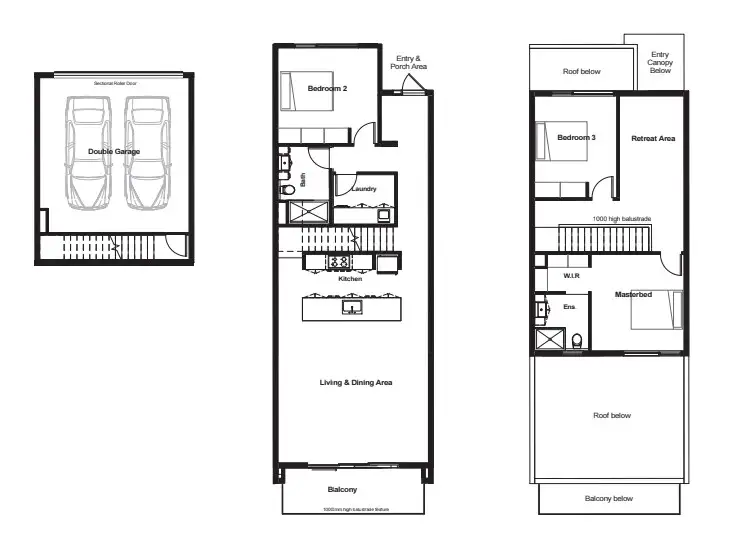 Floorplan of Homely townhouse listing, 7 Oneil Street, Sydenham VIC 3037