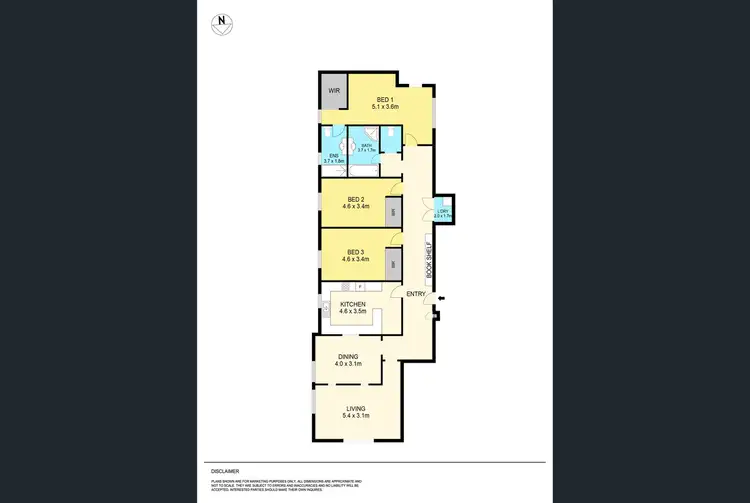 Floorplan of Homely apartment listing, 23/300 Gillies Street, Wendouree VIC 3355