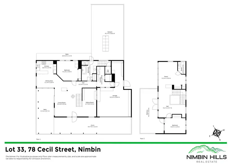 Floorplan of Homely house listing, Lot 33/78 Cecil Street, Nimbin NSW 2480