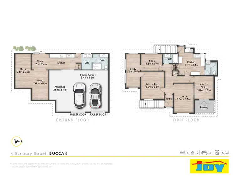 Floorplan of Homely house listing, 5 Sunbury Street, Buccan QLD 4207
