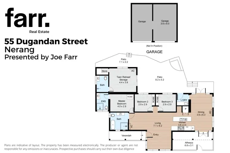 Floorplan of Homely house listing, 55 Dugandan Street, Nerang QLD 4211