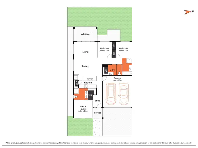 Floorplan of Homely house listing, 40 Forrest Green Drive, Armstrong Creek VIC 3217