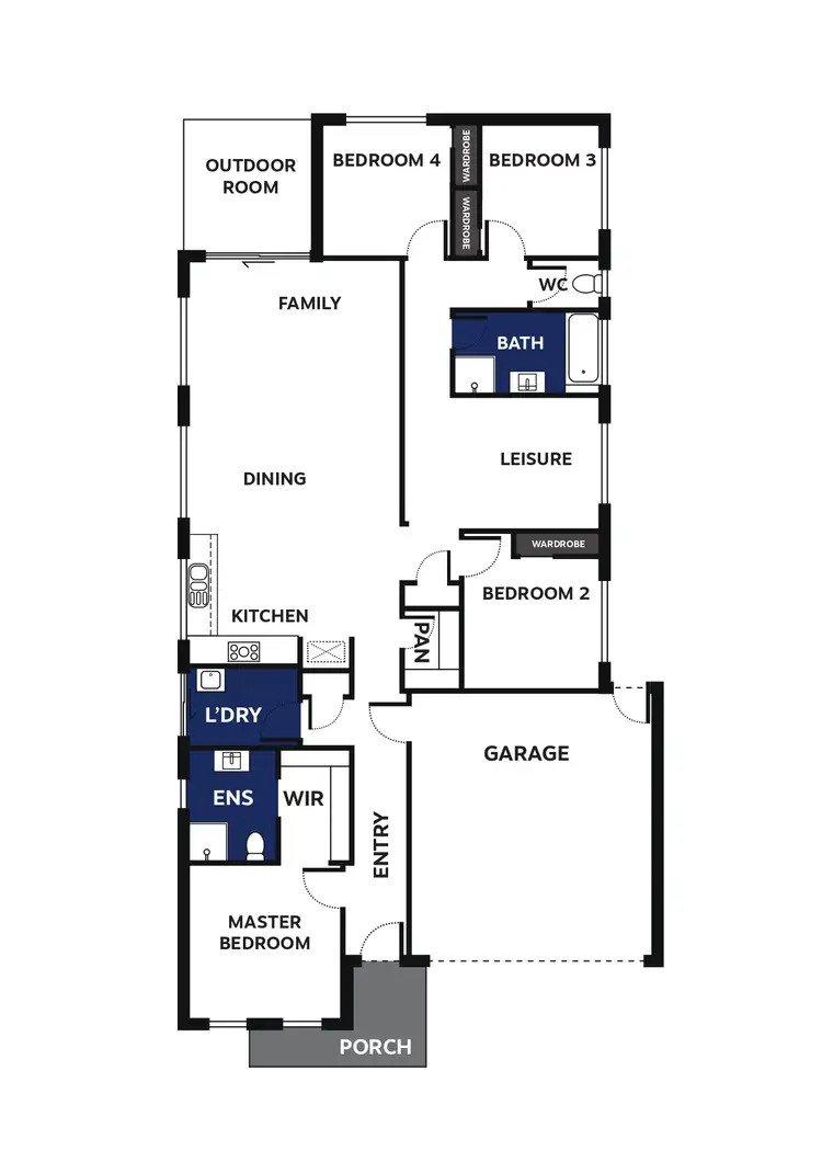 Floorplan of Homely house listing, 27 Affogato Crescent, Mount Duneed VIC 3217