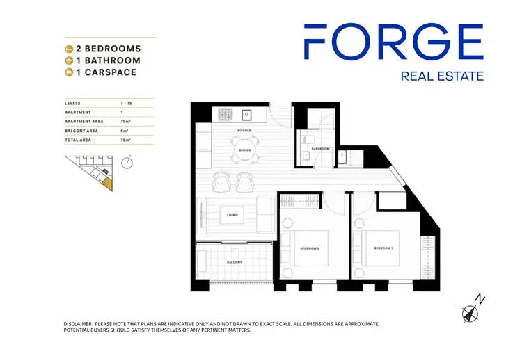 Floorplan of Homely apartment listing, 801w/888 Collins Street, Docklands VIC 3008