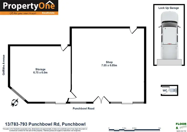 Floorplan of Homely warehouse listing, 13/783-793 Punchbowl Road, Punchbowl NSW 2196