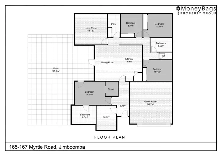 Floorplan of Homely house listing, 165-167 Myrtle Road, Jimboomba QLD 4280
