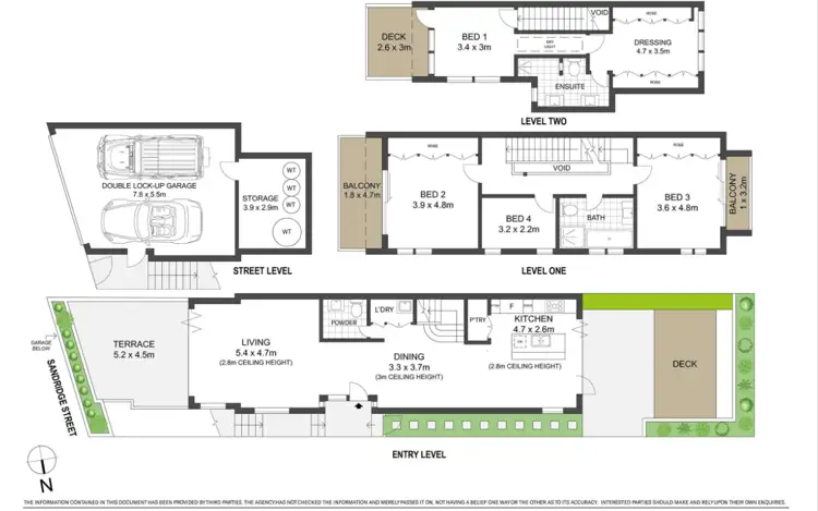 Floorplan of Homely house listing, 25 Sandridge Street, Bondi NSW 2026
