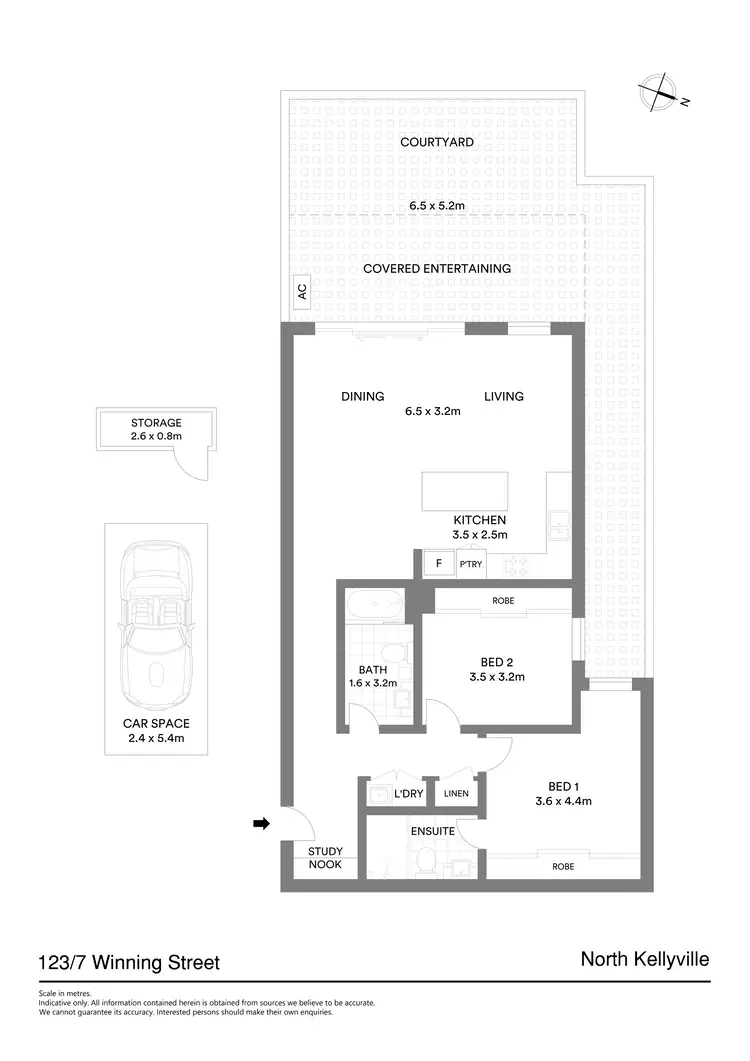 Floorplan of Homely apartment listing, 123/9 Winning Street, North Kellyville NSW 2155