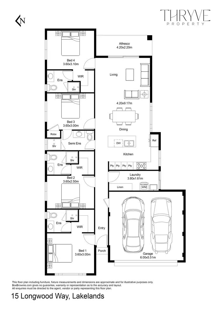 Floorplan of Homely unit listing, Room 3/15 Longwood Way, Lakelands WA 6180