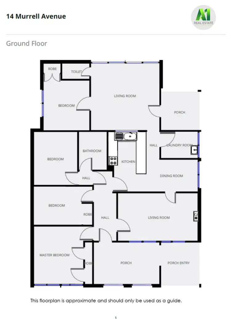 Floorplan of Homely house listing, 14 Murrell Avenue, Portland VIC 3305