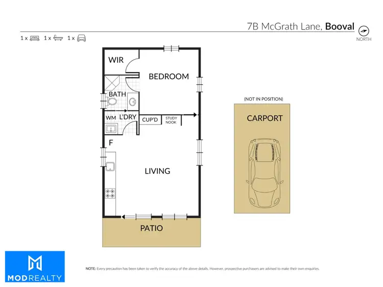 Floorplan of Homely house listing, 7b McGrath Lane, Booval QLD 4304