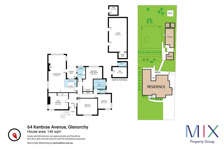 Floorplan of Homely house listing, 64 Kenbrae Avenue, Glenorchy TAS 7010