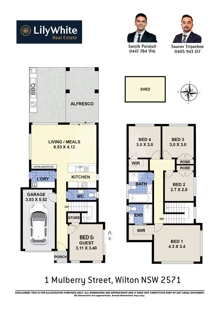Floorplan of Homely house listing, 1 Mulberry Street, Wilton NSW 2571