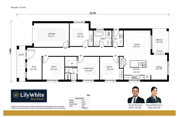 Floorplan of Homely house listing, Lot 108 Dun Road, Austral NSW 2179