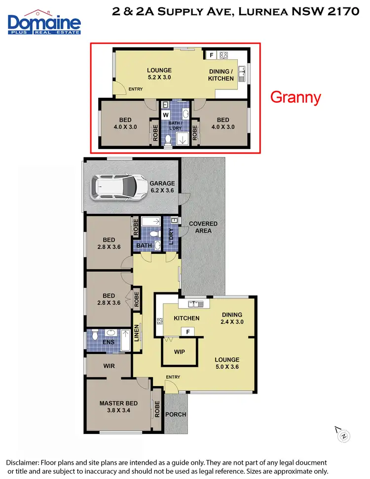 Floorplan of Homely house listing, 2 Supply Avenue, Lurnea NSW 2170