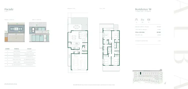 Floorplan of Homely townhouse listing, 38/110 Greensill Road, Albany Creek QLD 4035
