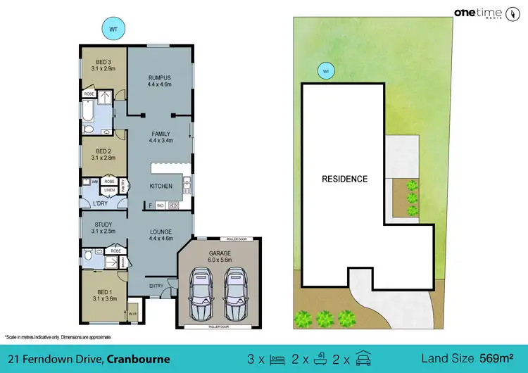 Floorplan of Homely house listing, 21 Ferndown Drive, Cranbourne VIC 3977