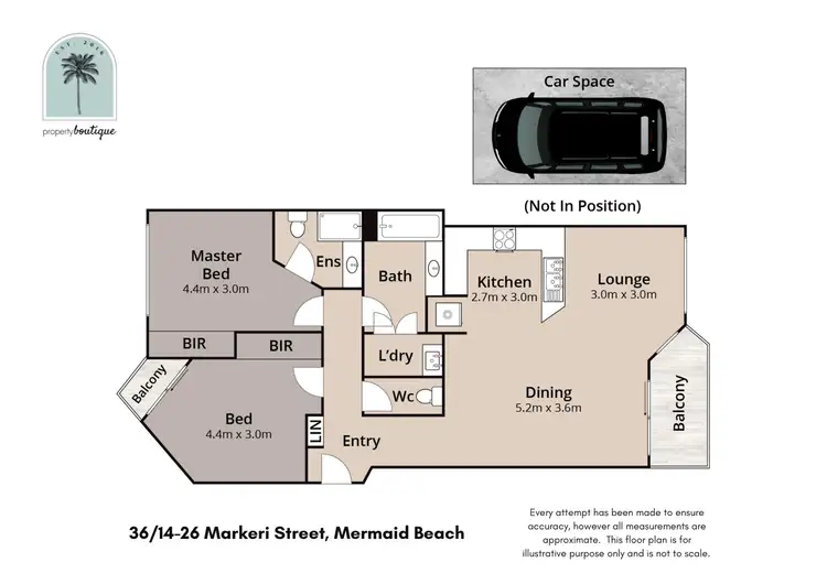 Floorplan of Homely unit listing, 36/14-26 Markeri Street, Mermaid Beach QLD 4218