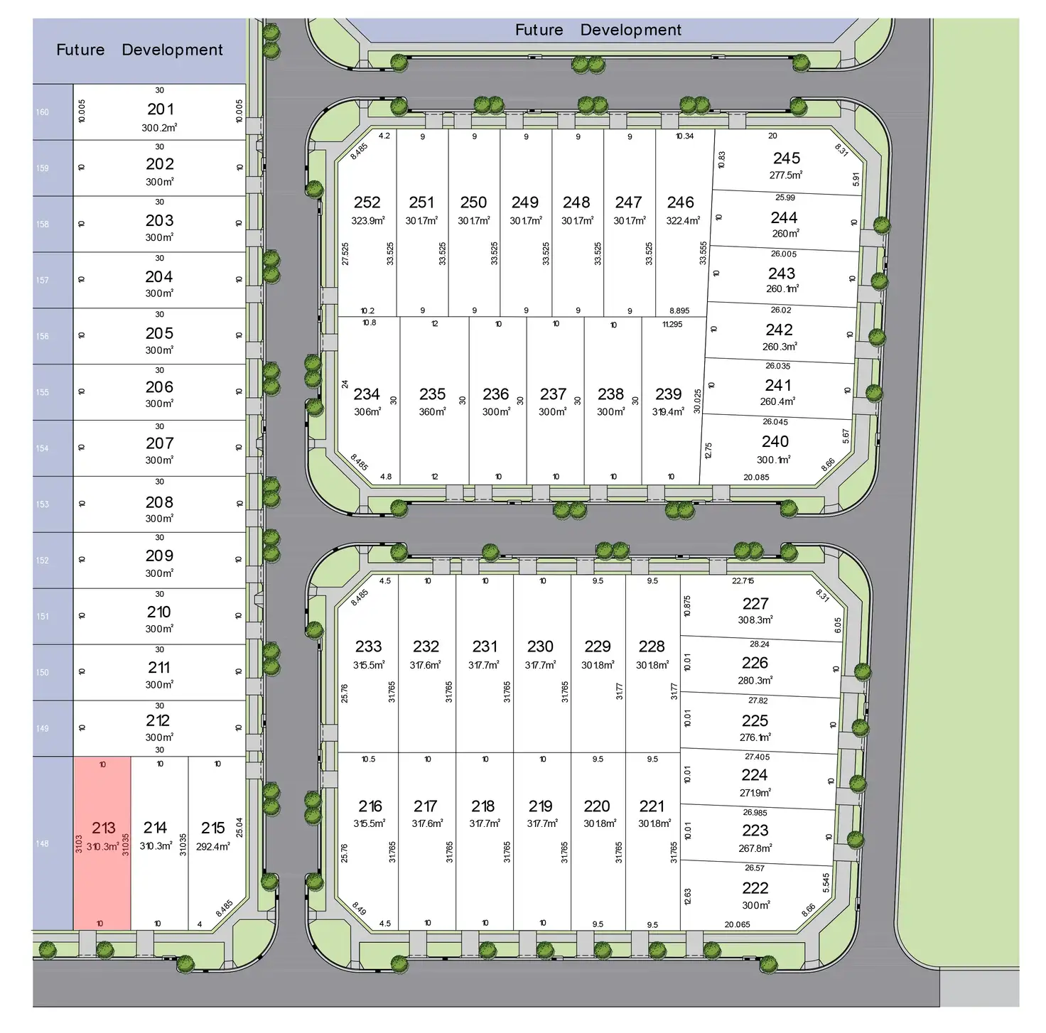 Floorplan of Homely land listing, LOT 213, 105 - 135 Twelfth Ave, Austral NSW 2179