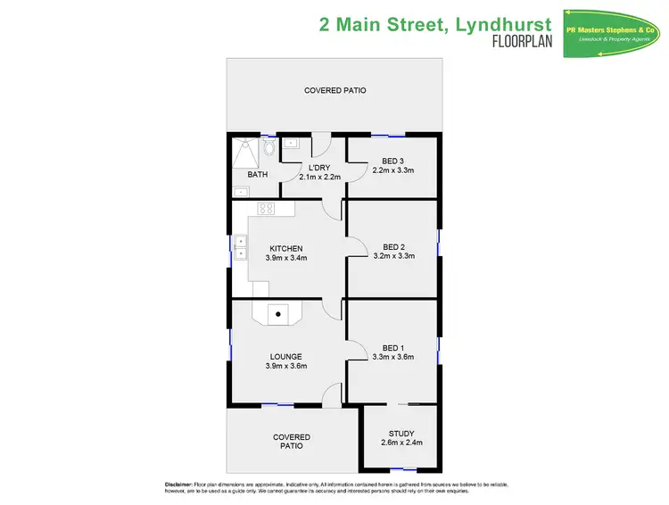 Floorplan of Homely house listing, 2 Main St, Lyndhurst NSW 2797