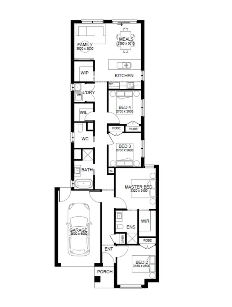 Floorplan of Homely house listing, Lot 252 Verdenia Drive, Greenvale VIC 3059
