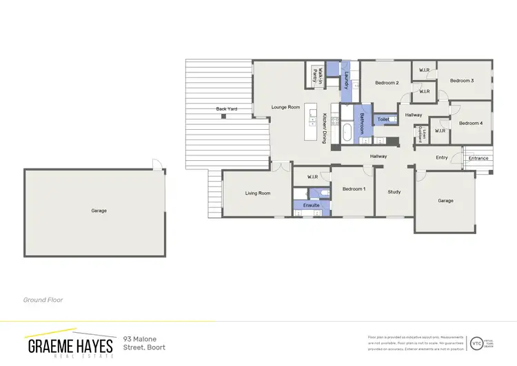 Floorplan of Homely house listing, 93 Malone Street, Boort VIC 3537