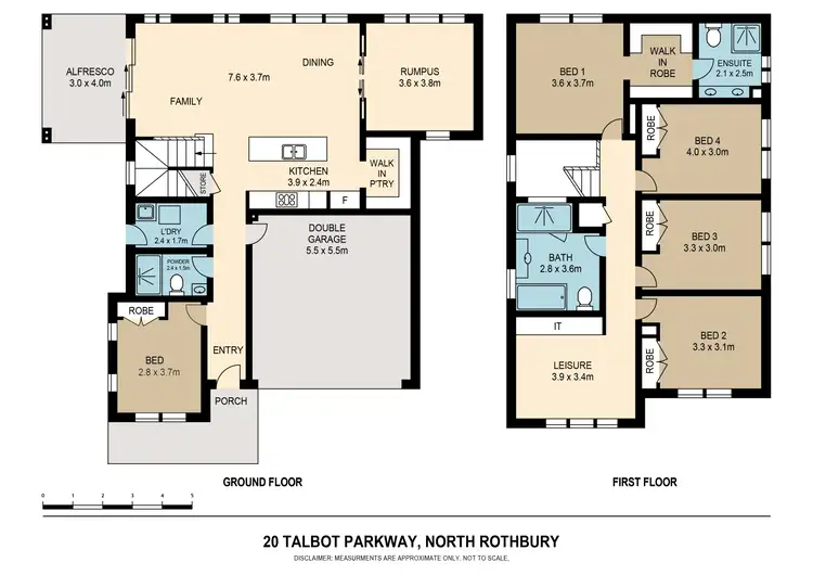 Floorplan of Homely house listing, 20a Talbot Parkway, North Rothbury NSW 2335