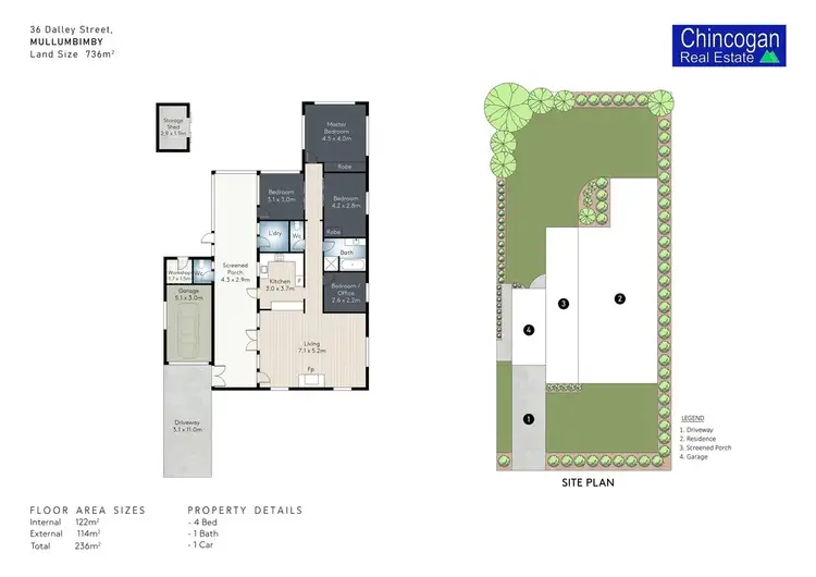 Floorplan of Homely house listing, 36 Dalley Street, Mullumbimby NSW 2482