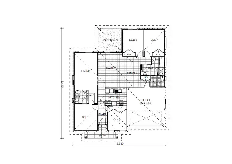 Floorplan of Homely house listing, Lot 269 Harper Street, Lochinvar NSW 2321