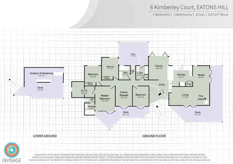 Floorplan of Homely house listing, 6 Kimberley Court, Eatons Hill QLD 4037