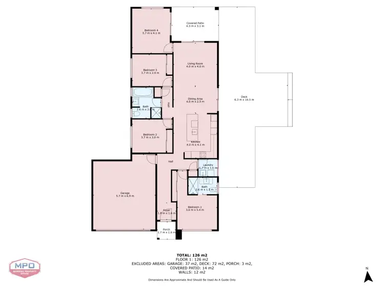 Floorplan of Homely house listing, 17 Agius Crescent, Mareeba QLD 4880