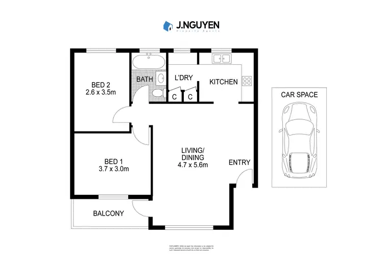 Floorplan of Homely unit listing, 21/45-47 McBurney Road, Cabramatta NSW 2166