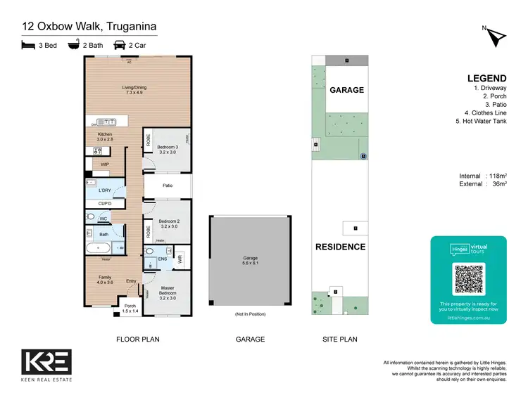 Floorplan of Homely house listing, 12 Oxbow Walk, Truganina VIC 3029