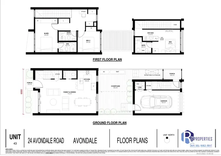 Floorplan of Homely townhouse listing, 43/24 Avondale Road, Avondale NSW 2530