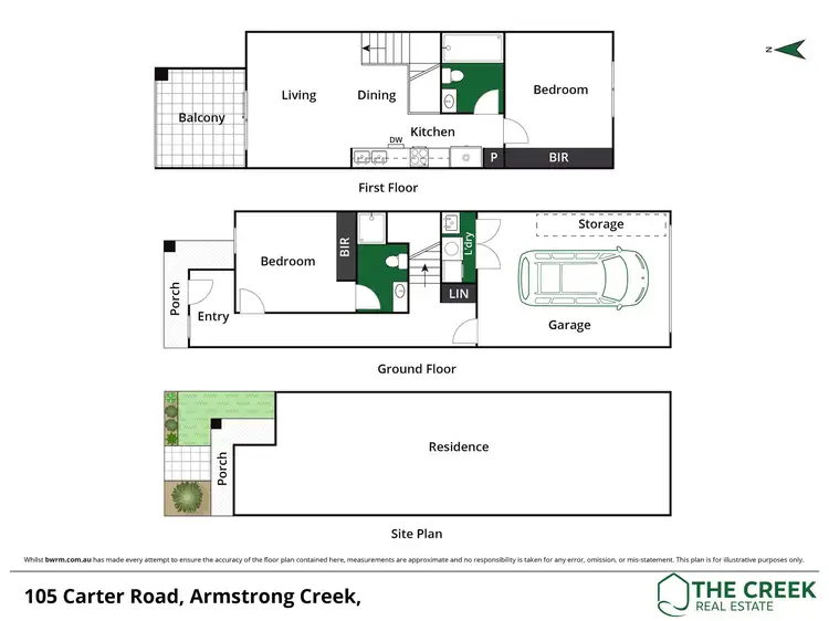 Floorplan of Homely house listing, 105 Carter Road, Armstrong Creek VIC 3217