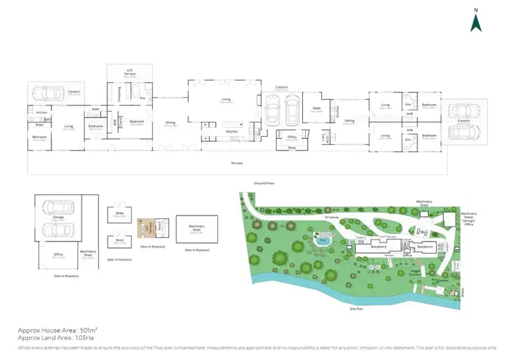 Floorplan of Homely rural property listing, 24 Yangubbi Lane, Cooroibah QLD 4565