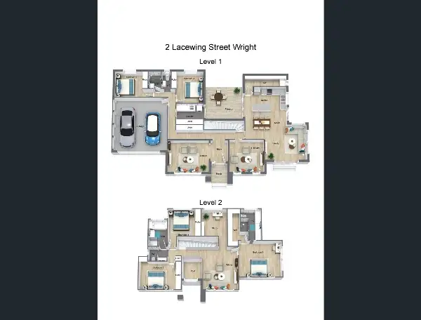 Floorplan of Homely house listing, 2 Lacewing Street, Wright ACT 2611
