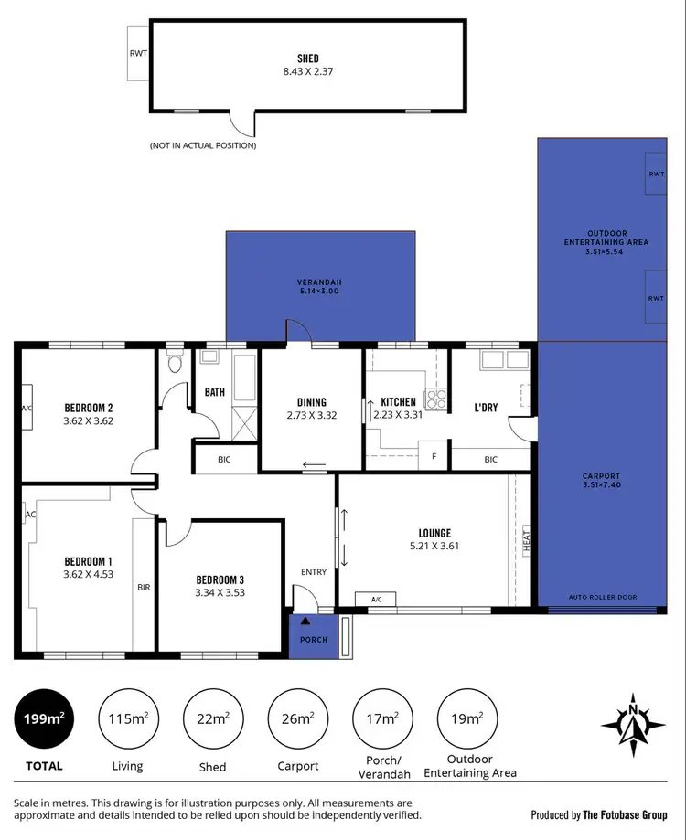 Floorplan of Homely house listing, 33 Savas Road, Rostrevor SA 5073