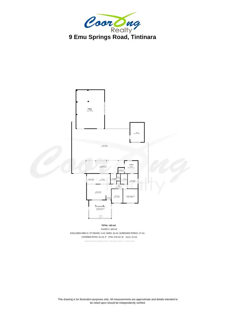 Floorplan of Homely house listing, 9 Emu Springs Road, Tintinara SA 5266