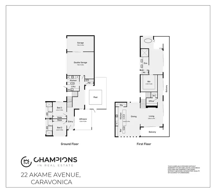 Floorplan of Homely house listing, 22 Akame Avenue, Caravonica QLD 4878