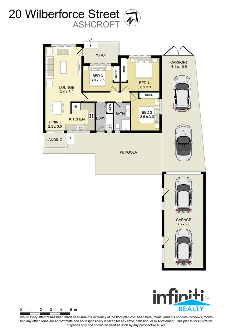 Floorplan of Homely house listing, 20 Wilberforce Street, Ashcroft NSW 2168