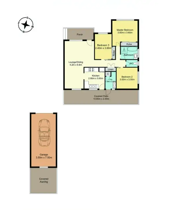 Floorplan of Homely house listing, 9 Piper Street, Woy Woy NSW 2256