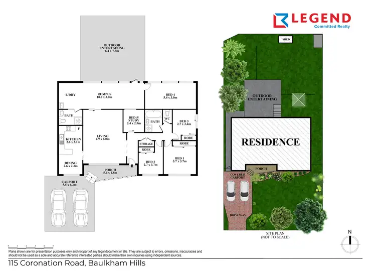 Floorplan of Homely house listing, 115 Coronation Road, Baulkham Hills NSW 2153